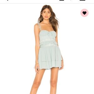 Lovers and friends seabrook dress in mist